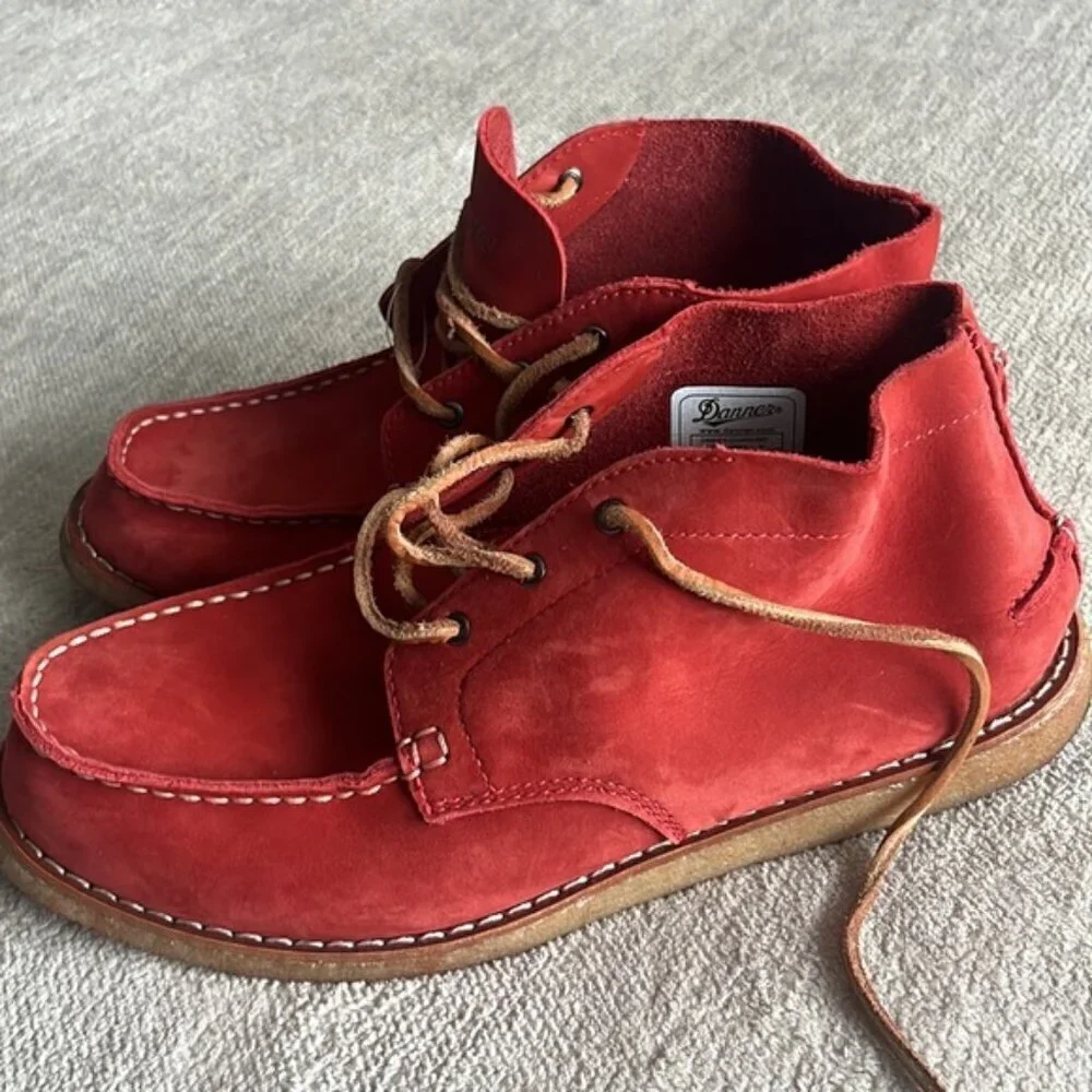 Men's Danner Chukka Lifestyle Boot Red Size 10.5